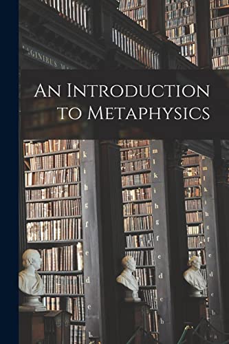 9781015656192: An Introduction to Metaphysics