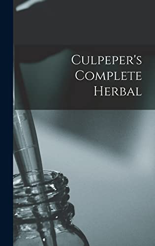 9781015658530: Culpeper's Complete Herbal