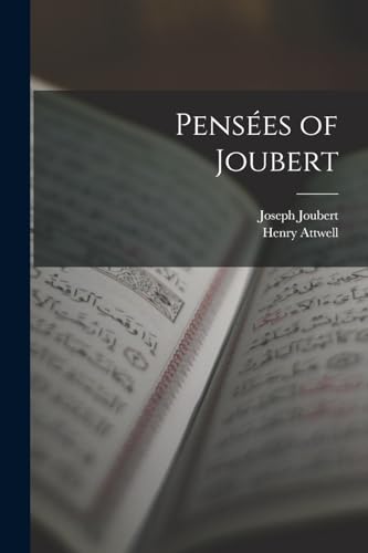 Stock image for Penses of Joubert for sale by GreatBookPrices