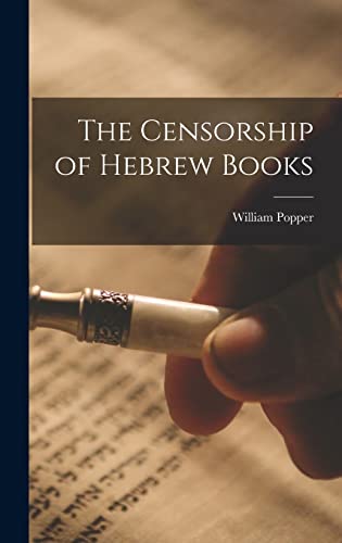 Stock image for The Censorship of Hebrew Books for sale by THE SAINT BOOKSTORE