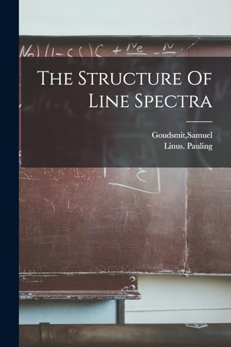 Beispielbild fr The Structure Of Line Spectra zum Verkauf von PBShop.store US