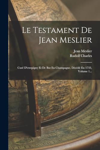 Stock image for Le Testament De Jean Meslier for sale by PBShop.store US