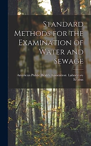 Stock image for Standard Methods for the Examination of Water and Sewage for sale by PBShop.store US