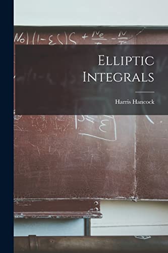 Imagen de archivo de Elliptic Integrals a la venta por GreatBookPrices