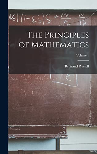 9781015864252: The Principles of Mathematics; Volume 1