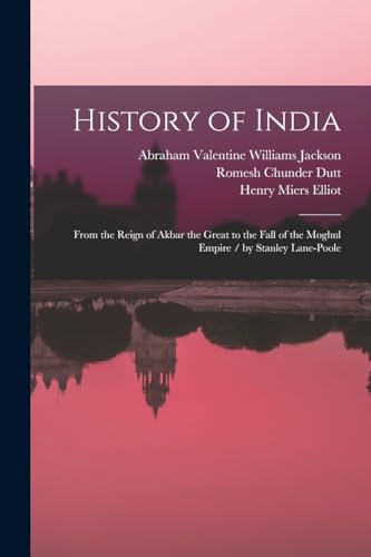 Beispielbild fr History of India zum Verkauf von PBShop.store US