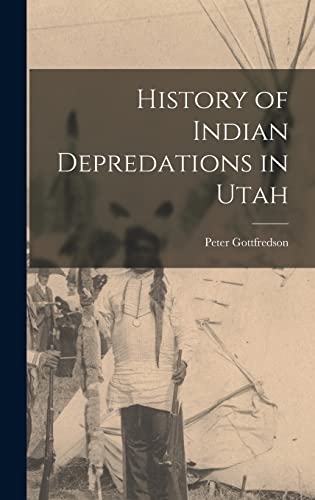 Imagen de archivo de History of Indian Depredations in Utah a la venta por GreatBookPrices