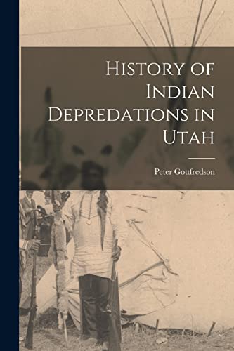 Imagen de archivo de History of Indian Depredations in Utah a la venta por GreatBookPrices