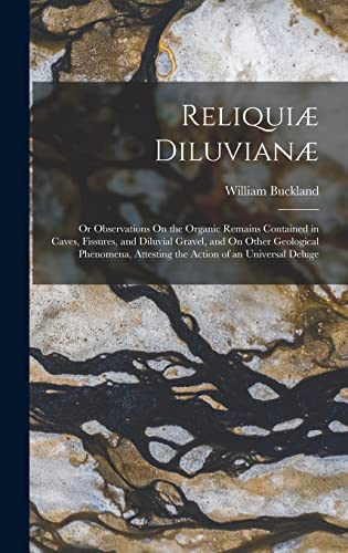Stock image for Reliquiae Diluvianae: Or Observations On the Organic Remains Contained in Caves, Fissures, and Diluvial Gravel, and On Other Geological Phenomena, Attesting the Action of an Universal Deluge for sale by THE SAINT BOOKSTORE
