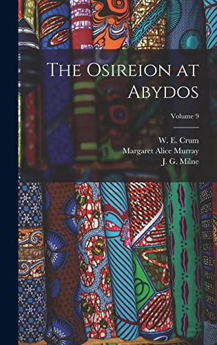 Imagen de archivo de The Osireion at Abydos; Volume 9 a la venta por ALLBOOKS1
