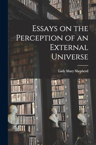 Stock image for Essays on the Perception of an External Universe for sale by Chiron Media