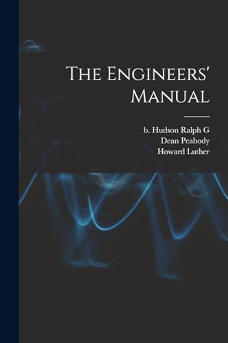 Stock image for The Engineers' Manual for sale by GreatBookPrices