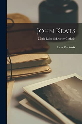 Stock image for John Keats: Leben und Werke for sale by Chiron Media