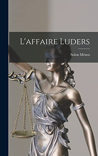 Stock image for L'affaire Luders -Language: french for sale by GreatBookPricesUK
