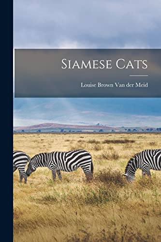 Stock image for Siamese Cats for sale by THE SAINT BOOKSTORE