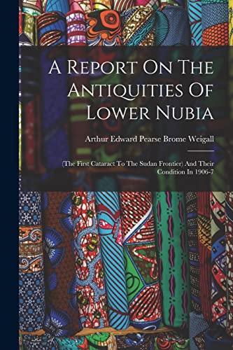 Stock image for A Report On The Antiquities Of Lower Nubia for sale by PBShop.store US