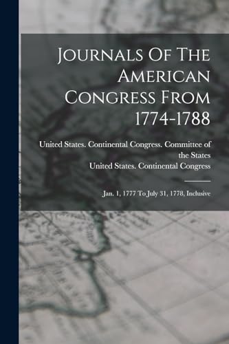 Stock image for Journals Of The American Congress From 1774-1788 for sale by PBShop.store US
