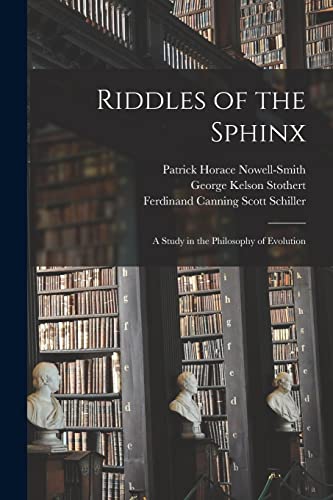 Beispielbild fr Riddles of the Sphinx zum Verkauf von PBShop.store US