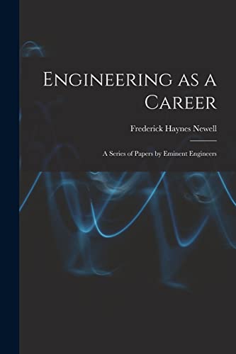 Imagen de archivo de Engineering as a Career a la venta por PBShop.store US