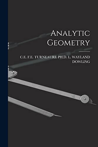 Stock image for Analytic Geometry for sale by THE SAINT BOOKSTORE