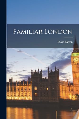 Imagen de archivo de Familiar London a la venta por Chiron Media