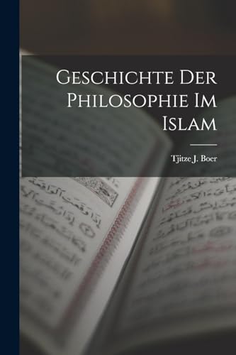 Stock image for Geschichte der Philosophie im Islam for sale by THE SAINT BOOKSTORE