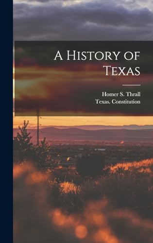 Stock image for A History of Texas for sale by THE SAINT BOOKSTORE