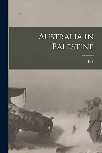 Imagen de archivo de Australia in Palestine a la venta por THE SAINT BOOKSTORE