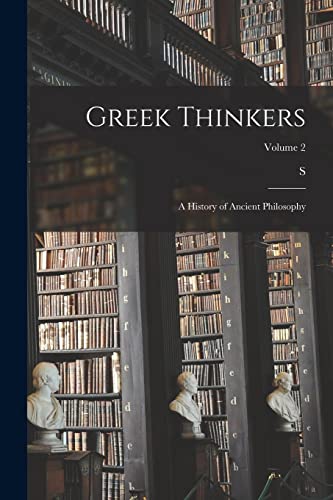 Stock image for Greek Thinkers for sale by PBShop.store US
