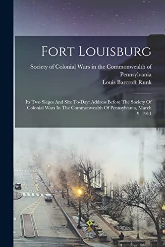 Imagen de archivo de Fort Louisburg a la venta por PBShop.store US