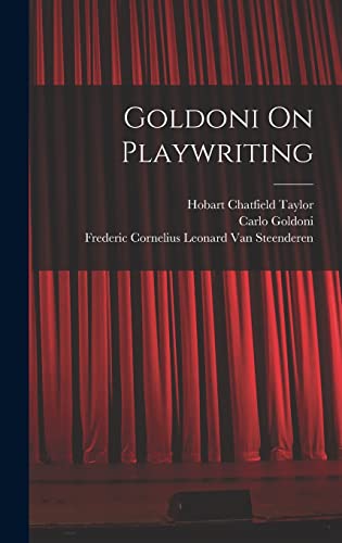 Imagen de archivo de Goldoni On Playwriting a la venta por THE SAINT BOOKSTORE