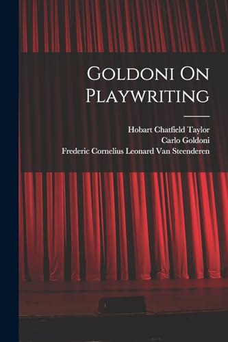 Stock image for Goldoni On Playwriting for sale by PBShop.store US