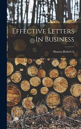Stock image for Effective Letters In Business for sale by THE SAINT BOOKSTORE