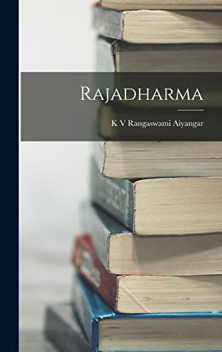 Beispielbild fr Rajadharma zum Verkauf von THE SAINT BOOKSTORE