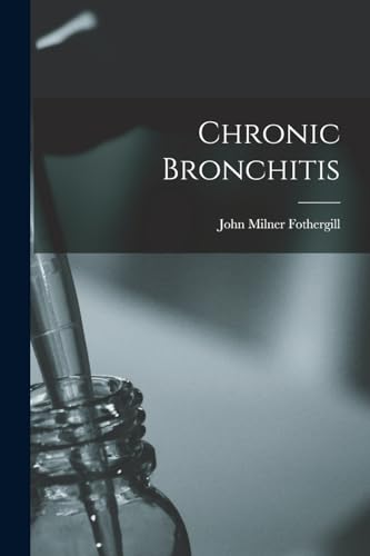 Beispielbild fr Chronic Bronchitis zum Verkauf von PBShop.store US