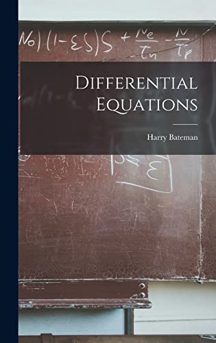Stock image for Differential Equations for sale by THE SAINT BOOKSTORE