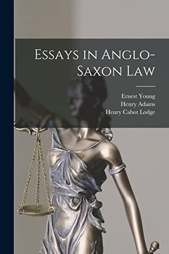 Imagen de archivo de Essays in Anglo-Saxon Law a la venta por PBShop.store US