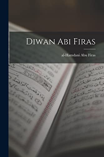 Beispielbild fr Diwan Abi Firas zum Verkauf von PBShop.store US