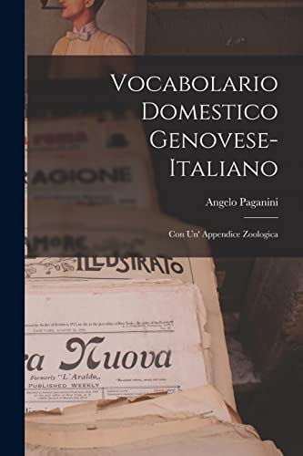 Imagen de archivo de Vocabolario Domestico Genovese-Italiano a la venta por PBShop.store US