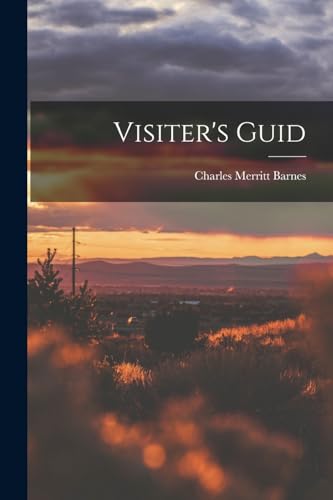 Stock image for Visiter's Guid for sale by THE SAINT BOOKSTORE
