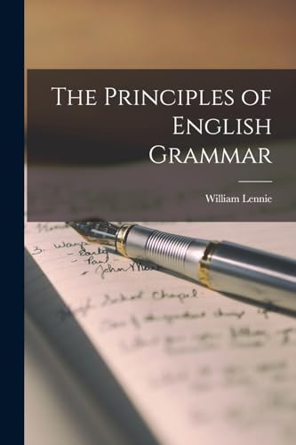 Stock image for The Principles of English Grammar for sale by THE SAINT BOOKSTORE
