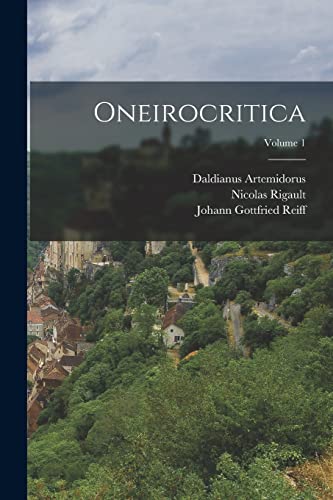 Stock image for Oneirocritica; Volume 1 for sale by Chiron Media