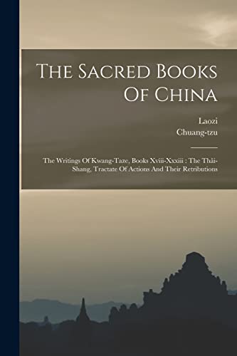Stock image for The Sacred Books Of China for sale by PBShop.store US