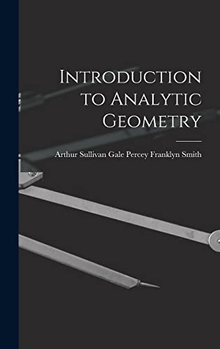 Beispielbild fr Introduction to Analytic Geometry zum Verkauf von THE SAINT BOOKSTORE