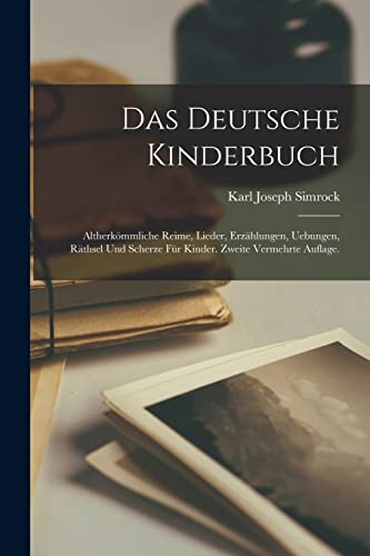 Stock image for Das deutsche Kinderbuch for sale by PBShop.store US