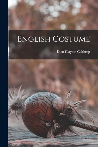 Stock image for English Costume for sale by PBShop.store US