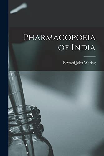 Stock image for Pharmacopoeia of India for sale by PBShop.store US