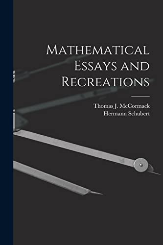 Stock image for Mathematical Essays and Recreations for sale by Book Deals