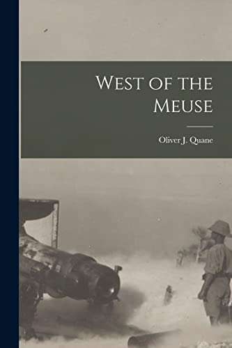 Imagen de archivo de West of the Meuse a la venta por PBShop.store US