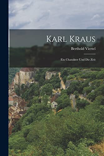 Stock image for Karl Kraus for sale by PBShop.store US